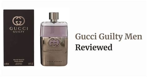 gucci guilty men reviews